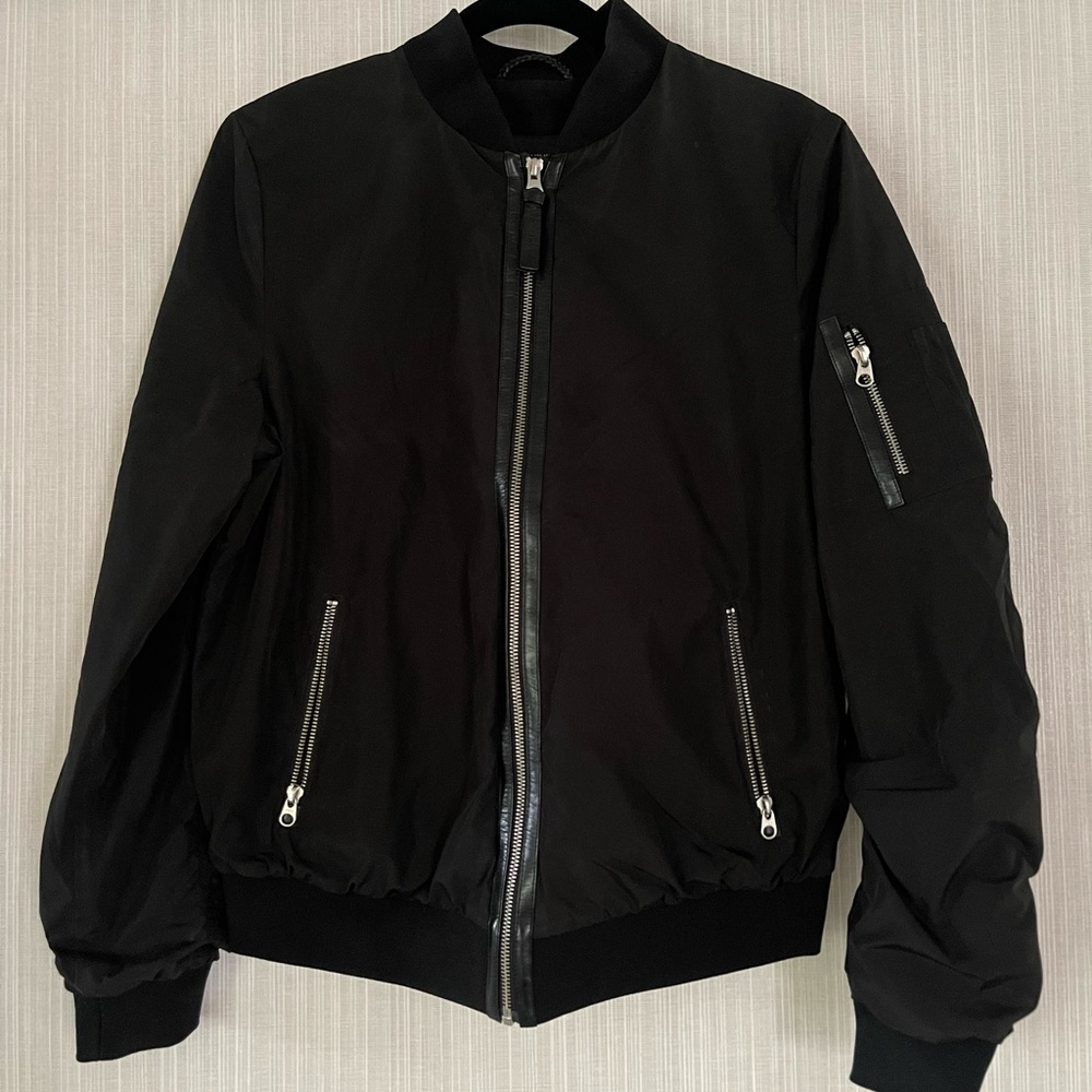 Mackage Cara Bomber for Aritzia | Black